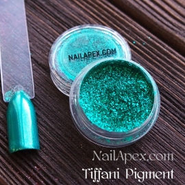 NailApex Foil «Tiffani Pigment» - пигмент для втирки (цвет «Тиффани»)