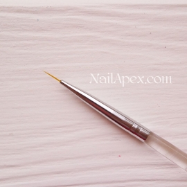 Кисть для рисования тонкая SLH™ NailBrush (прозрачная ручка)