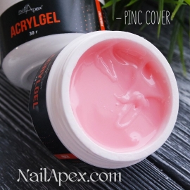 Полигель NailApex «PINC COVER» — нежно-розовый камуфляж 