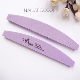 Баф для ногтей Nailapex - фиолетовый