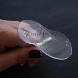 Палитра на палец (прозрачный пластик)