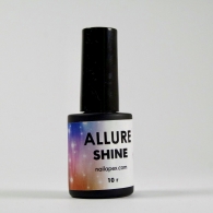 «Allure Shine» — матовый топ с хлопьями